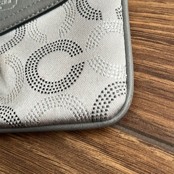 Coach Zip Wristlet - Silver - Picture 6 of 8